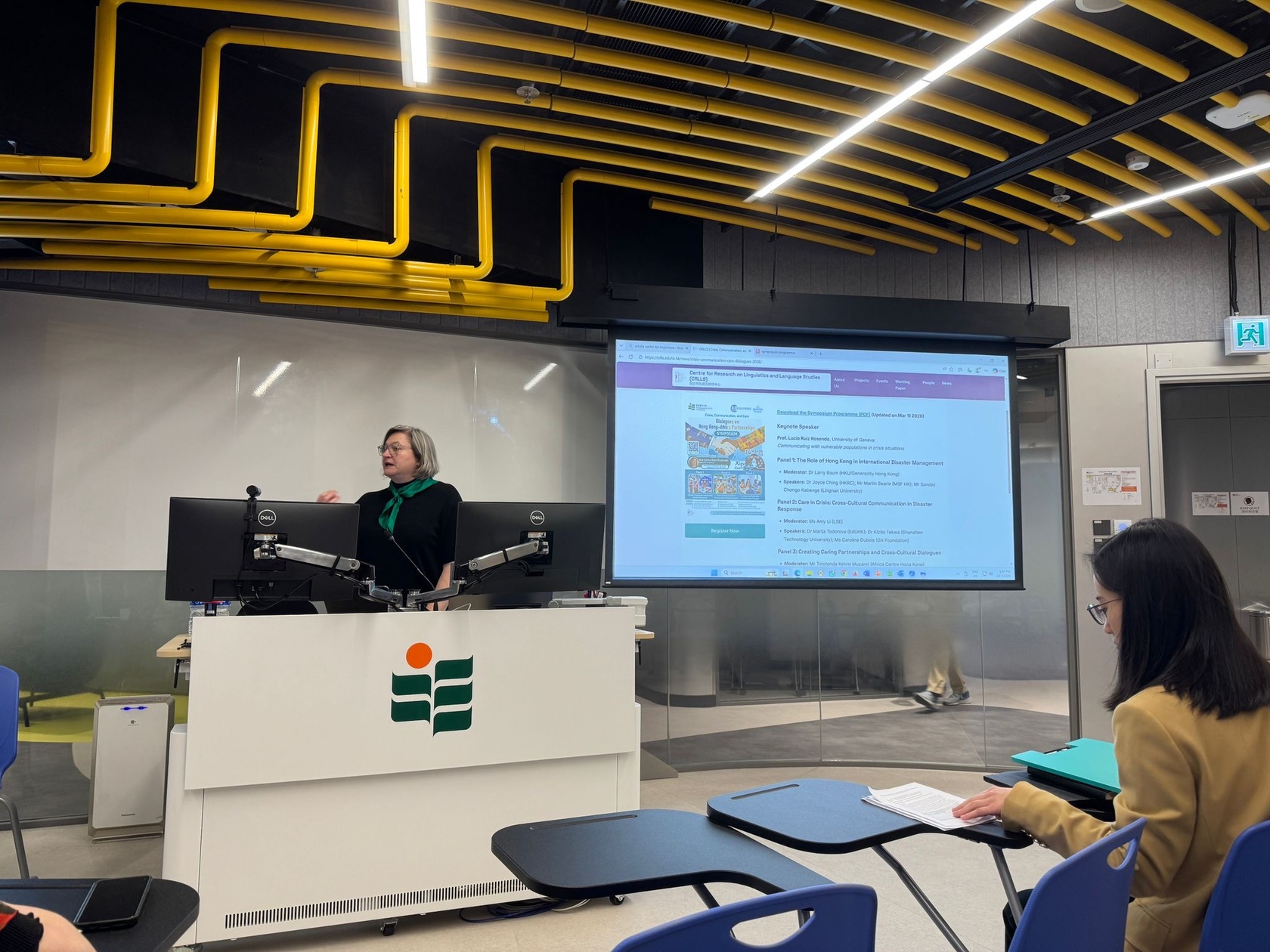 Poster for Crisis, Communication, and Care: Dialogues on Hong Kong–Africa Partnerships